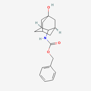 Rel-benzyl ((1R,2r,3S)-5-hydroxyadamantan-2-yl)carbamate