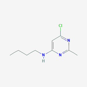 molecular formula C9H14ClN3 B1489013 N-butyl-6-chloro-2-methylpyrimidin-4-amine CAS No. 1249844-24-3