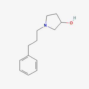 molecular formula C13H19NO B1489017 1-(3-Phenylpropyl)pyrrolidin-3-ol CAS No. 1338948-57-4