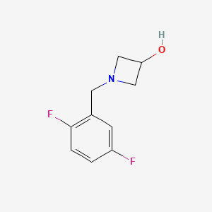 1-[(2,5-Difluorophenyl)methyl]azetidin-3-ol