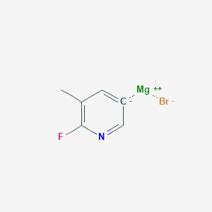 (6-Fluoro-5-methylpyridin-3-yl)magnesium bromide