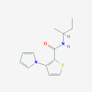 n-(Sec-butyl)-3-(1h-pyrrol-1-yl)thiophene-2-carboxamide