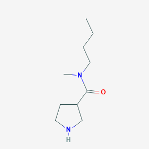 N-butyl-N-methylpyrrolidine-3-carboxamide