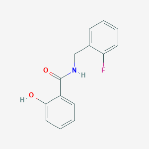 n-(2-Fluorobenzyl)-2-hydroxybenzamide