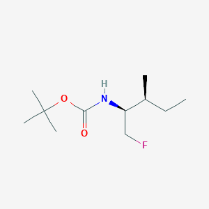 tert-Butyl ((2S,3S)-1-fluoro-3-methylpentan-2-yl)carbamate