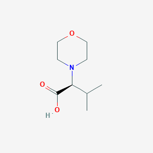 (S)-3-Methyl-2-morpholinobutanoic acid