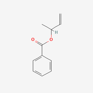 molecular formula C11H12O2 B14890434 3-Buten-2-ol, benzoate 