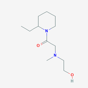 1-(2-Ethylpiperidin-1-yl)-2-((2-hydroxyethyl)(methyl)amino)ethan-1-one