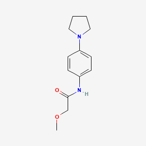 2-Methoxy-N-(4-(pyrrolidin-1-yl)phenyl)acetamide