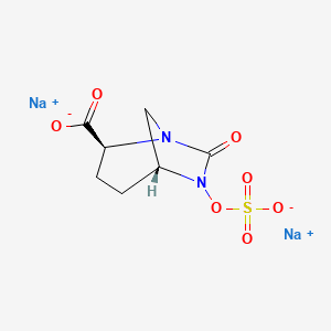 Sodium (2S,5R)-7-oxo-6-(sulfonatooxy)-1,6-diazabicyclo[3.2.1]octane-2-carboxylate