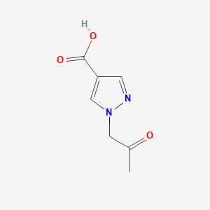 1-(2-oxopropyl)-1H-pyrazole-4-carboxylic acid
