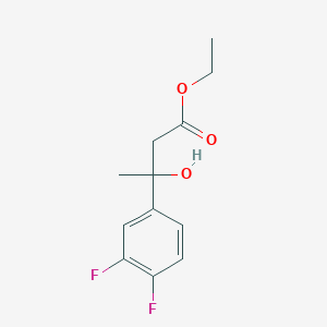 Ethyl 3-(3,4-difluorophenyl)-3-hydroxybutanoate