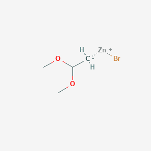 (2,2-Dimethoxyethyl)Zinc bromide