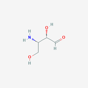 molecular formula C4H9NO3 B14890721 (2S,3S)-3-Amino-2,4-dihydroxybutanal 