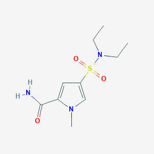 4-(n,n-Diethylsulfamoyl)-1-methyl-1h-pyrrole-2-carboxamide