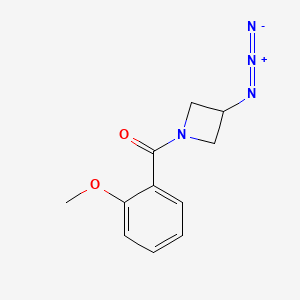 (3-Azidoazetidin-1-yl)(2-methoxyphenyl)methanone