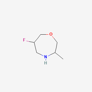 6-Fluoro-3-methyl-1,4-oxazepane