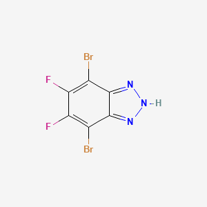 4,7-Dibromo-5,6-difluoro-1H-benzo[d][1,2,3]triazole