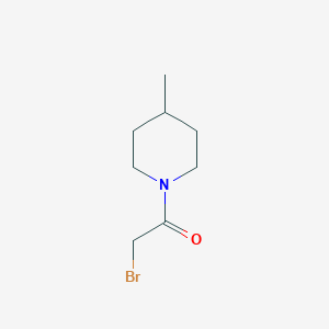 molecular formula C8H14BrNO B14890904 1-(Bromoacetyl)-4-methylpiperidine 