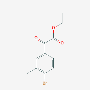 Ethyl 2-(4-bromo-3-methylphenyl)-2-oxoacetate