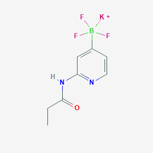 2-Propionamidopyridine-4-trifluoroborate, potassium salt