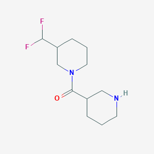 (3-(Difluoromethyl)piperidin-1-yl)(piperidin-3-yl)methanone