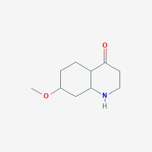 molecular formula C10H17NO2 B14890995 7-methoxyoctahydroquinolin-4(1H)-one 