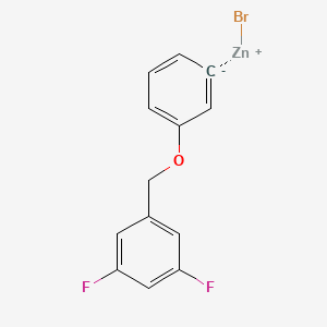 3-(3',5'-DifluorobenZyloxy)phenylZinc bromide