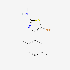 5-Bromo-4-(2,5-dimethylphenyl)thiazol-2-amine