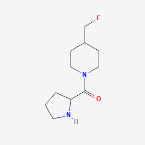 molecular formula C11H19FN2O B1489110 4-(Fluoromethyl)-1-prolylpiperidine CAS No. 2003996-47-0