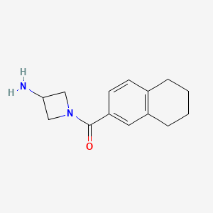 (3-Aminoazetidin-1-yl)(5,6,7,8-tetrahydronaphthalen-2-yl)methanone