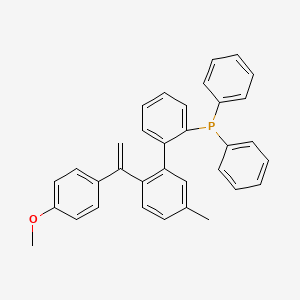 (2'-(1-(4-Methoxyphenyl)vinyl)-5'-methyl-[1,1'-biphenyl]-2-yl)diphenylphosphane