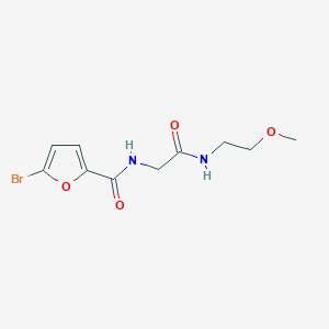 5-Bromo-n-(2-((2-methoxyethyl)amino)-2-oxoethyl)furan-2-carboxamide