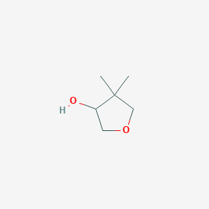 4,4-Dimethyltetrahydrofuran-3-ol