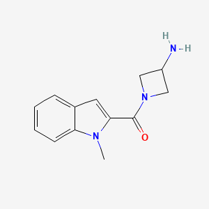 (3-aminoazetidin-1-yl)(1-methyl-1H-indol-2-yl)methanone