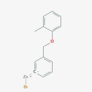 3-[(2'-Methylphenoxy)methyl]phenylZinc bromide