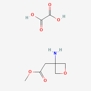 Methyl 2-(3-aminooxetan-3-yl)acetate oxalate