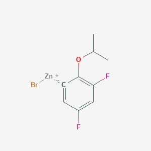 (3,5-Difluoro-2-i-propyloxyphenyl)Zinc bromide