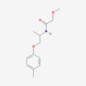 molecular formula C13H19NO3 B14891342 2-Methoxy-N-(1-(p-tolyloxy)propan-2-yl)acetamide 