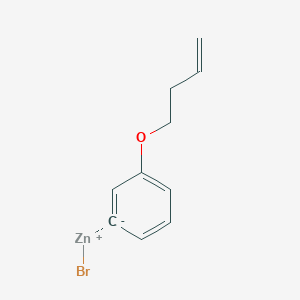 3-(3-Buten-1-oxy)phenylZinc bromide