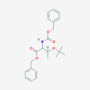 molecular formula C23H29NO5 B14891391 N-Cbz-O3-tert-butyl-L-threonine benzyl ester 