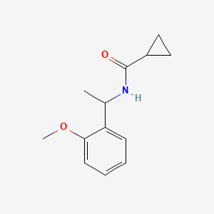 n-(1-(2-Methoxyphenyl)ethyl)cyclopropanecarboxamide