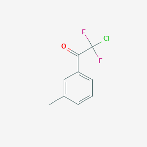 2-Chloro-2,2-difluoro-1-m-tolyl-ethanone