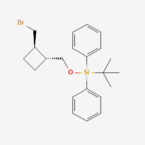 (((1R,2R)-2-(Bromomethyl)cyclobutyl)methoxy)(tert-butyl)diphenylsilane