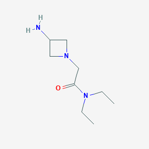2-(3-aminoazetidin-1-yl)-N,N-diethylacetamide