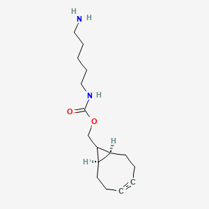 molecular formula C16H26N2O2 B14891500 endo-BCN-Carbamido-Pentylamine 