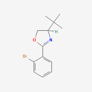 (R)-2-(2-Bromophenyl)-4-(tert-butyl)-4,5-dihydrooxazole