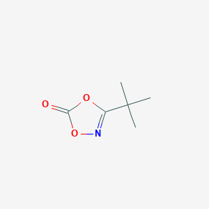 molecular formula C6H9NO3 B14891542 3-(tert-Butyl)-1,4,2-dioxazol-5-one 