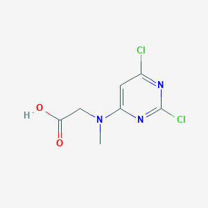 N-(2,6-dichloropyrimidin-4-yl)-N-methylglycine