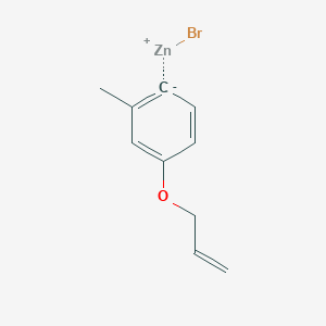 4-Allyloxy-2-methylphenylZinc bromide